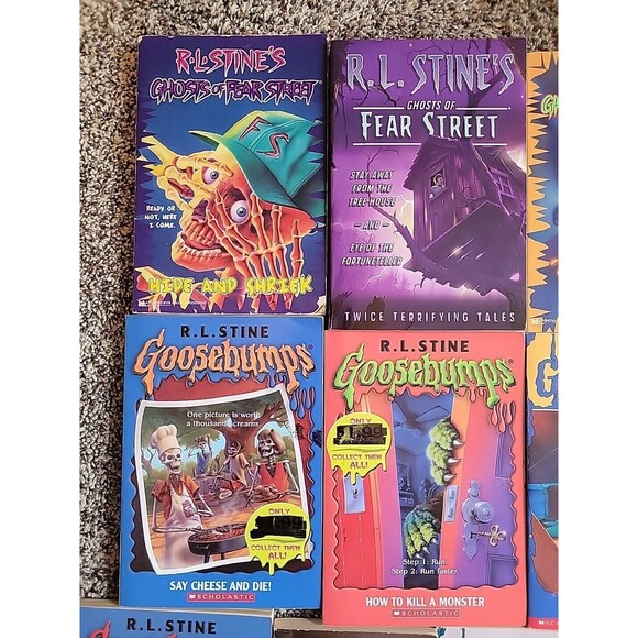 Vintage Lot 13 R.L. Stine Fear Street PB Goosebumps Series 2000 Mummy's Tomb - Picture 3 of 14